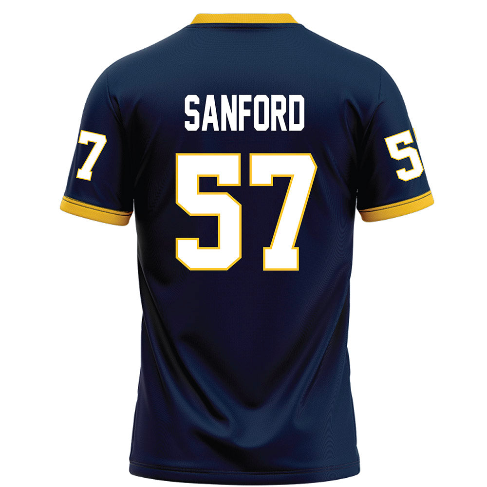 Murray State - NCAA Football : Garrett Sanford - Navy Football Jersey-1