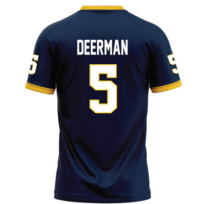 Murray State - NCAA Football : Sawyer Deerman - Navy Football Jersey-1