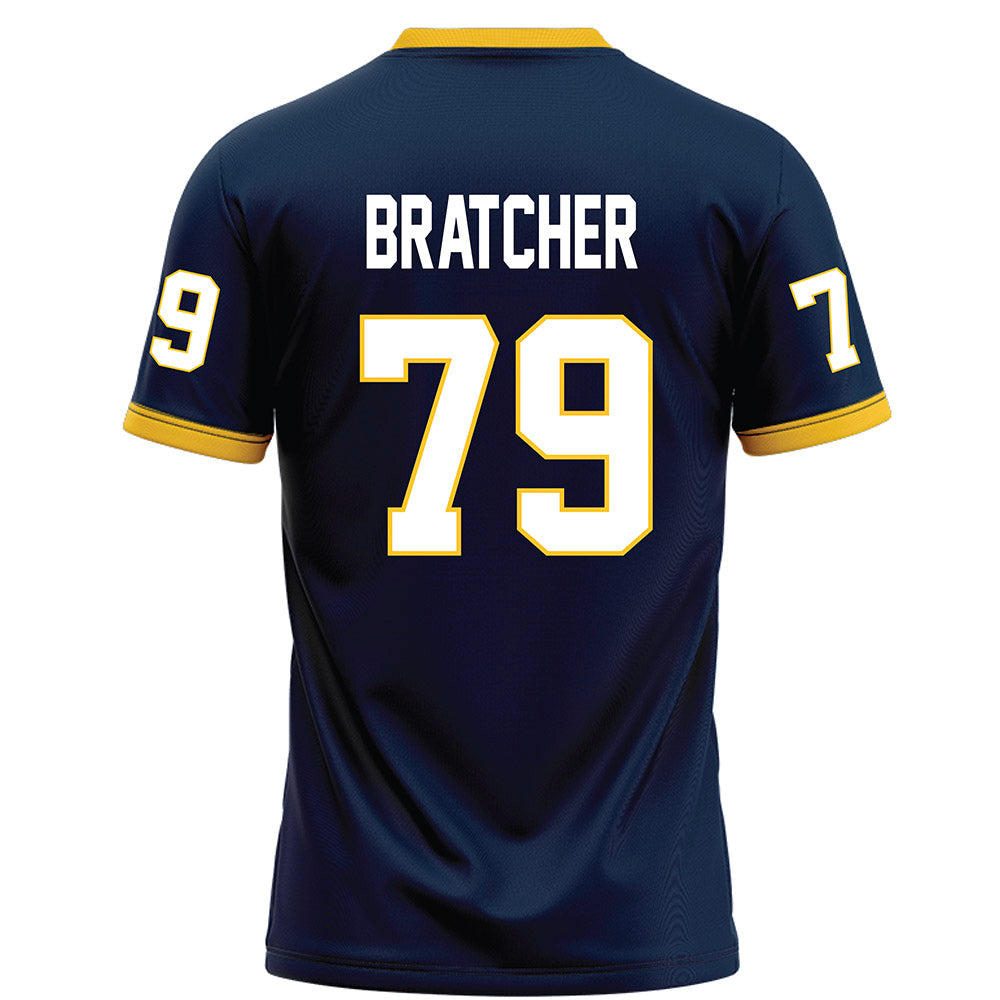 Murray State - NCAA Football : Joshua Bratcher - Navy Football Jersey-1