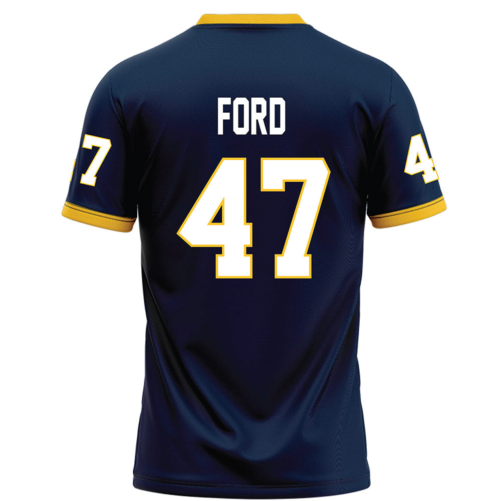 Murray State - NCAA Football : Cooper Ford - Navy Football Jersey-1