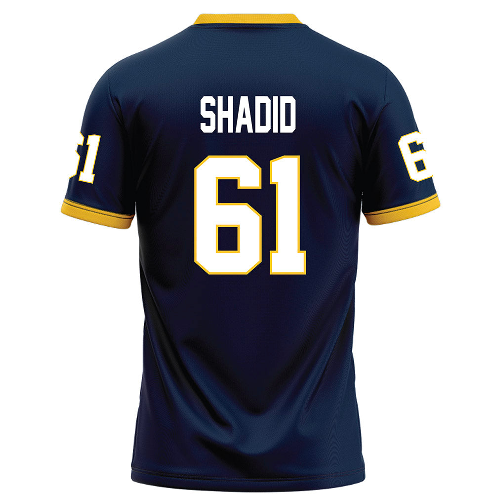 Murray State - NCAA Football : AJ Shadid - Navy Football Jersey-1