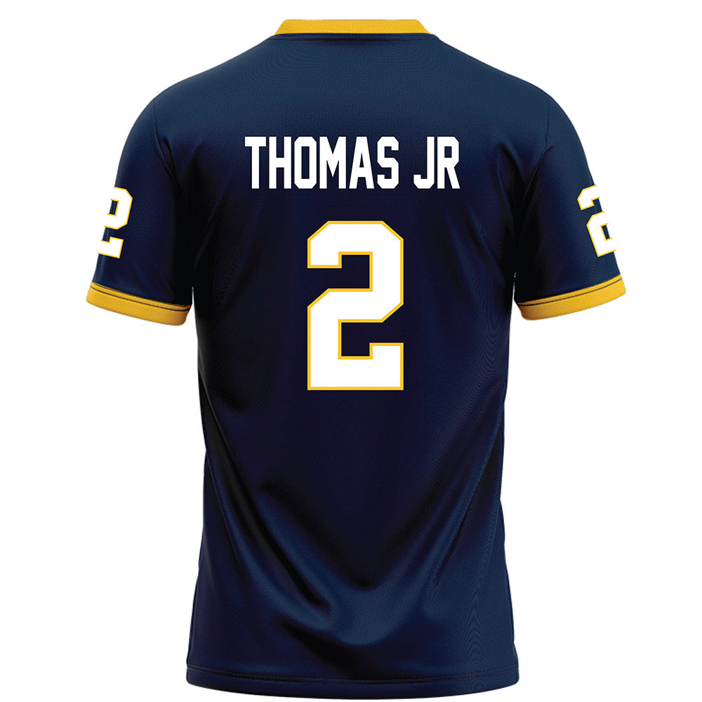Murray State - NCAA Football : Michael Thomas Jr - Navy Football Jersey-1