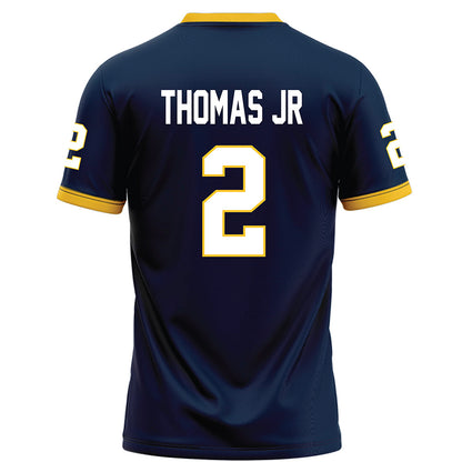 Murray State - NCAA Football : Michael Thomas Jr - Navy Football Jersey-1