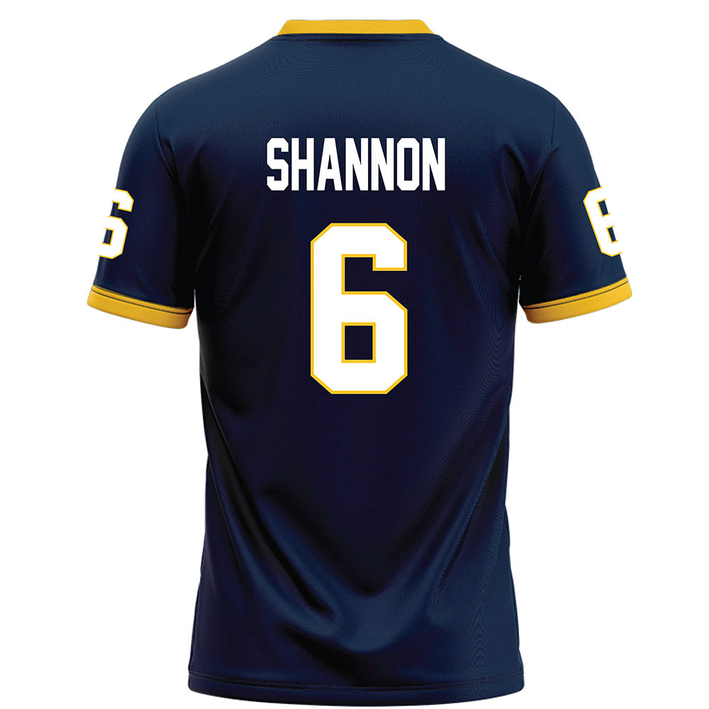 Murray State - NCAA Football : Shadon Shannon - Navy Football Jersey-1