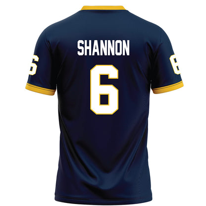 Murray State - NCAA Football : Shadon Shannon - Navy Football Jersey-1