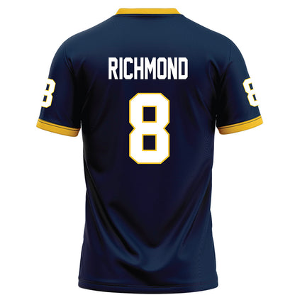 Murray State - NCAA Football : Jalen Richmond - Navy Football Jersey-1