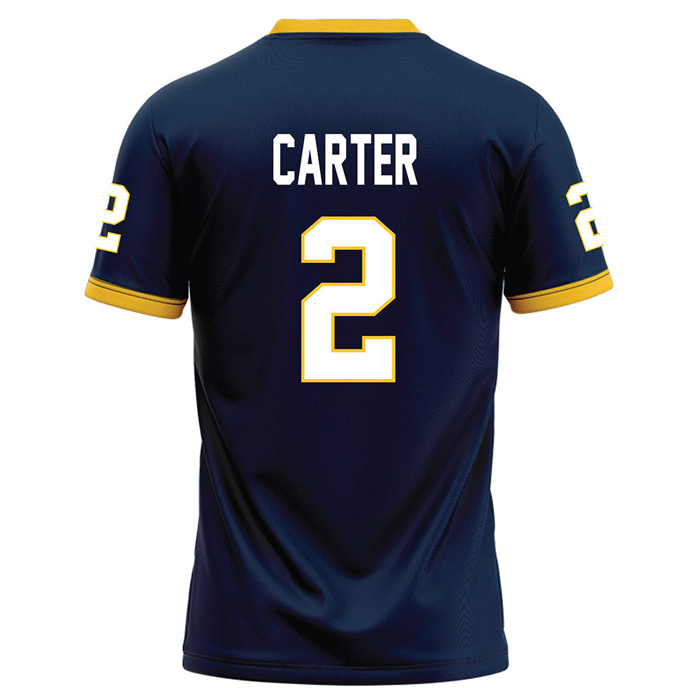 Murray State - NCAA Football : Jkalon Carter - Navy Football Jersey-1