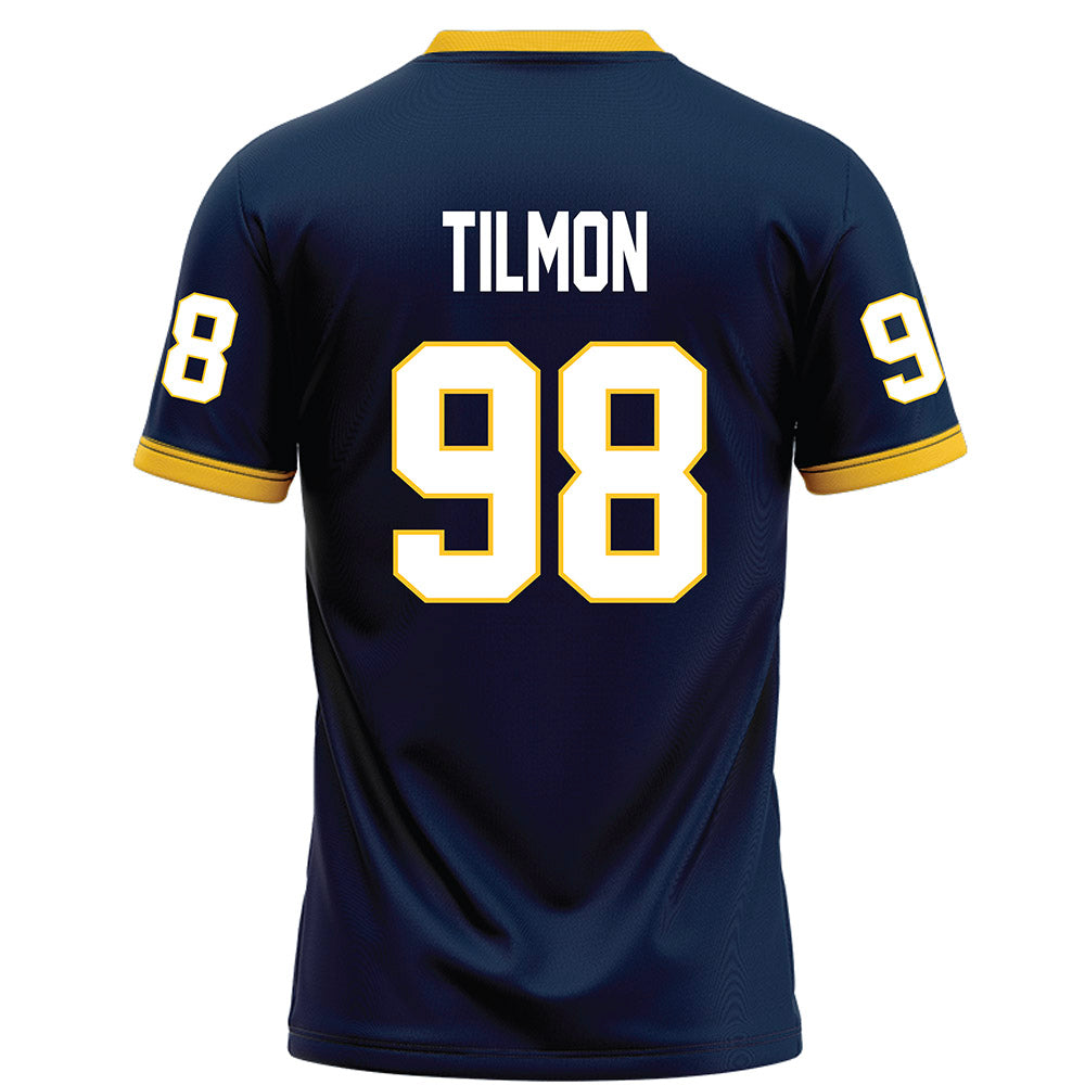 Murray State - NCAA Football : Michael Tilmon - Navy Football Jersey-1