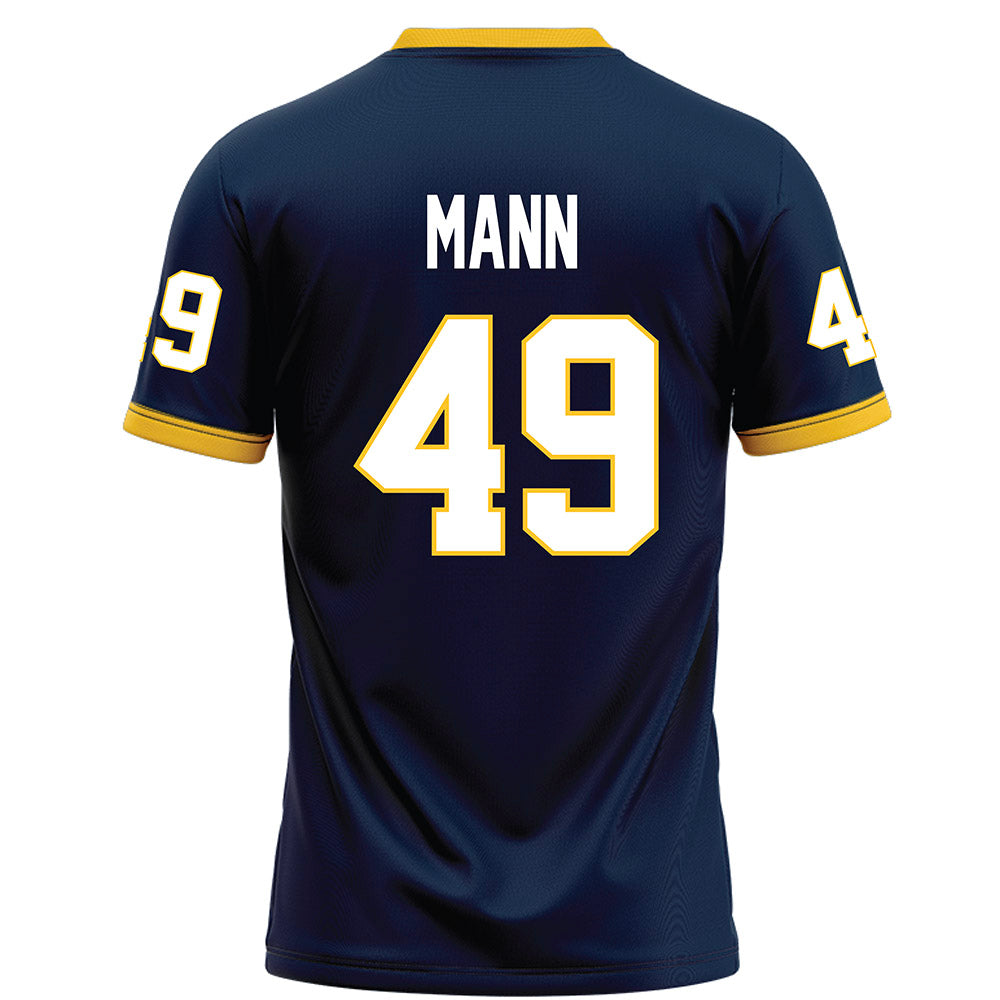 Murray State - NCAA Football : Jackson Mann - Navy Football Jersey-1