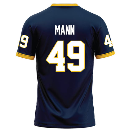 Murray State - NCAA Football : Jackson Mann - Navy Football Jersey-1