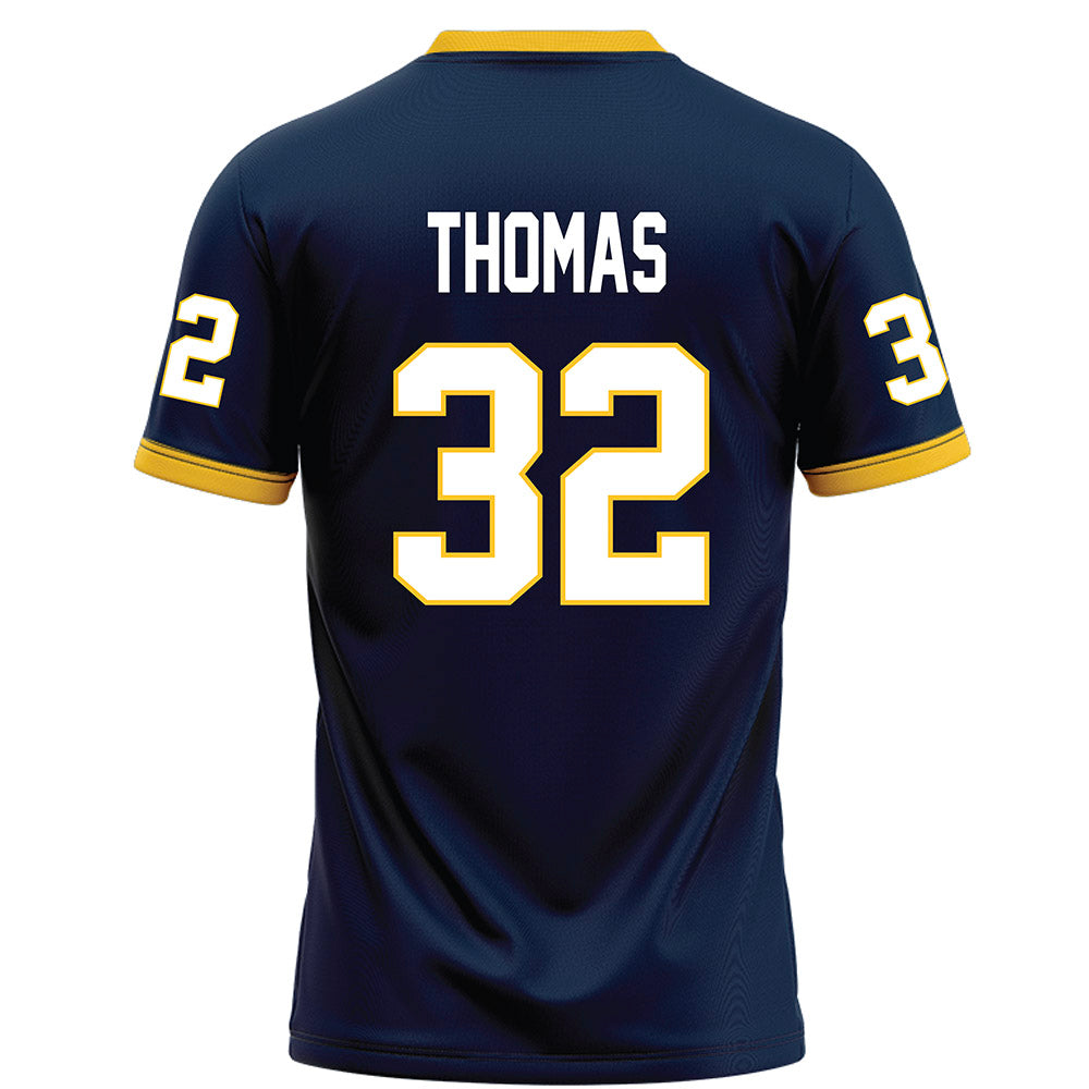 Murray State - NCAA Football : Blaize Thomas - Navy Football Jersey-1