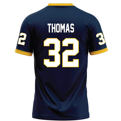 Murray State - NCAA Football : Blaize Thomas - Navy Football Jersey-1