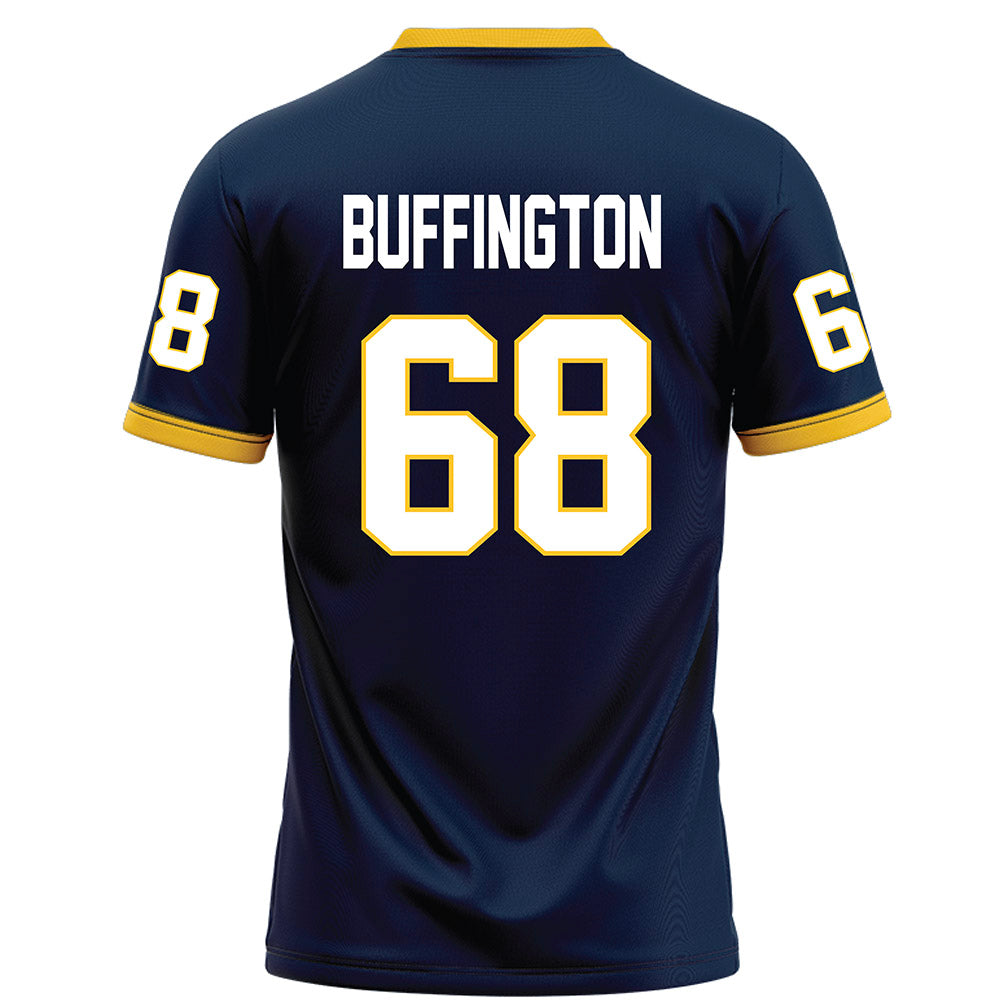 Murray State - NCAA Football : Wyatt Buffington - Navy Football Jersey-1