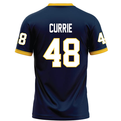 Murray State - NCAA Football : Everett Currie - Navy Football Jersey-1