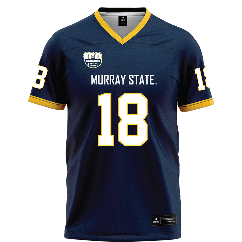 Murray State - NCAA Football : HANK LAGORCE - Navy Football Jersey-0