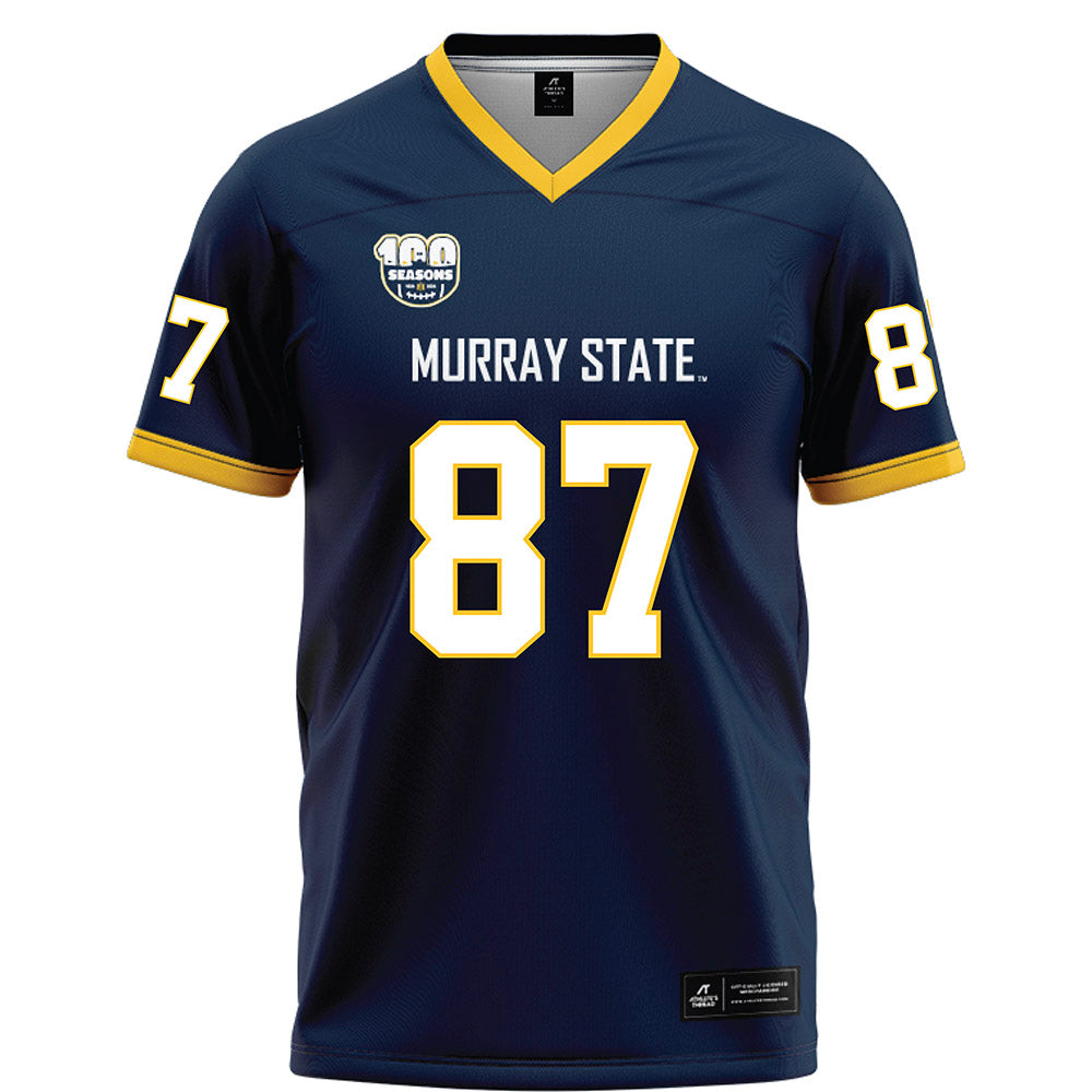 Murray State - NCAA Football : Liam McCormack - Navy Football Jersey-0