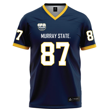 Murray State - NCAA Football : Liam McCormack - Navy Football Jersey-0