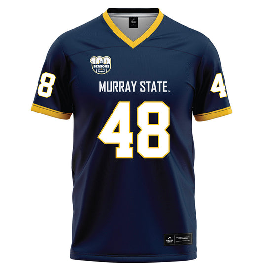 Murray State - NCAA Football : Everett Currie - Navy Football Jersey-0