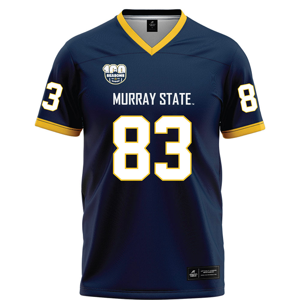 Murray State - NCAA Football : Harrison Spencer - Navy Football Jersey-0