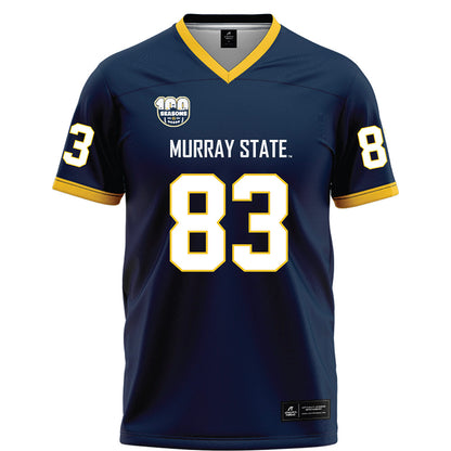 Murray State - NCAA Football : Harrison Spencer - Navy Football Jersey-0