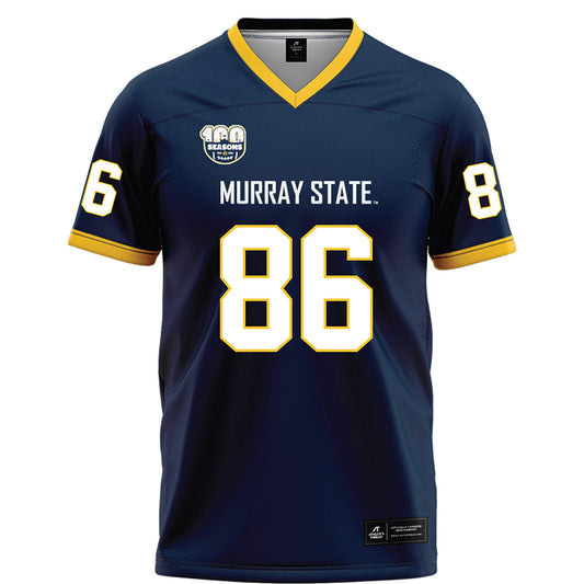 Murray State - NCAA Football : Reece Wilder - Navy Football Jersey-0