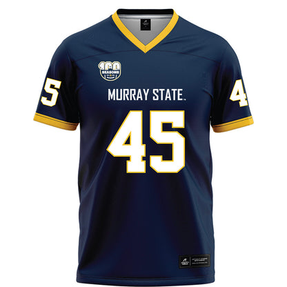 Murray State - NCAA Football : Klayton Ingram - Navy Football Jersey-0