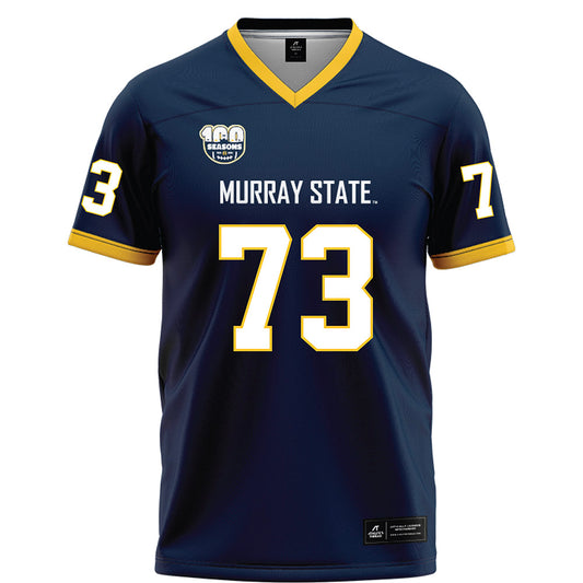 Murray State - NCAA Football : Jaheer Foucault - Navy Football Jersey-0