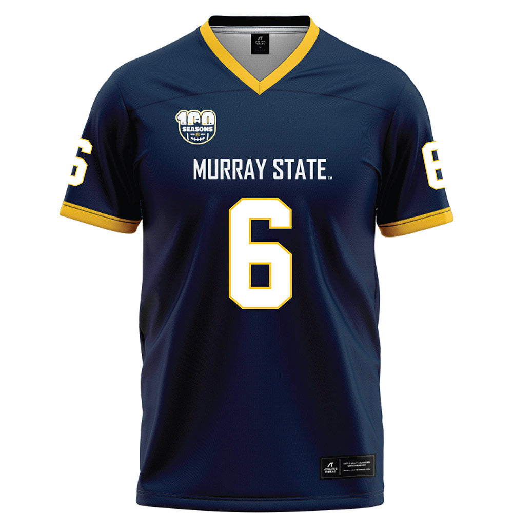 Murray State - NCAA Football : Dimitri Howard - Navy Football Jersey-0