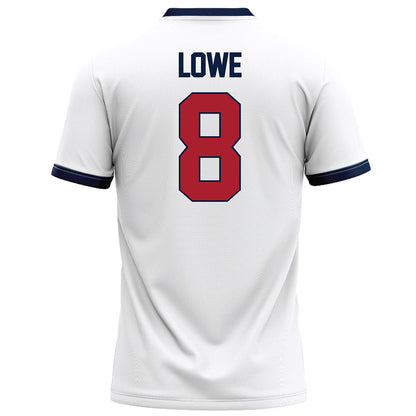 Liberty - NCAA Football : Woodrow Lowe - White Football Jersey