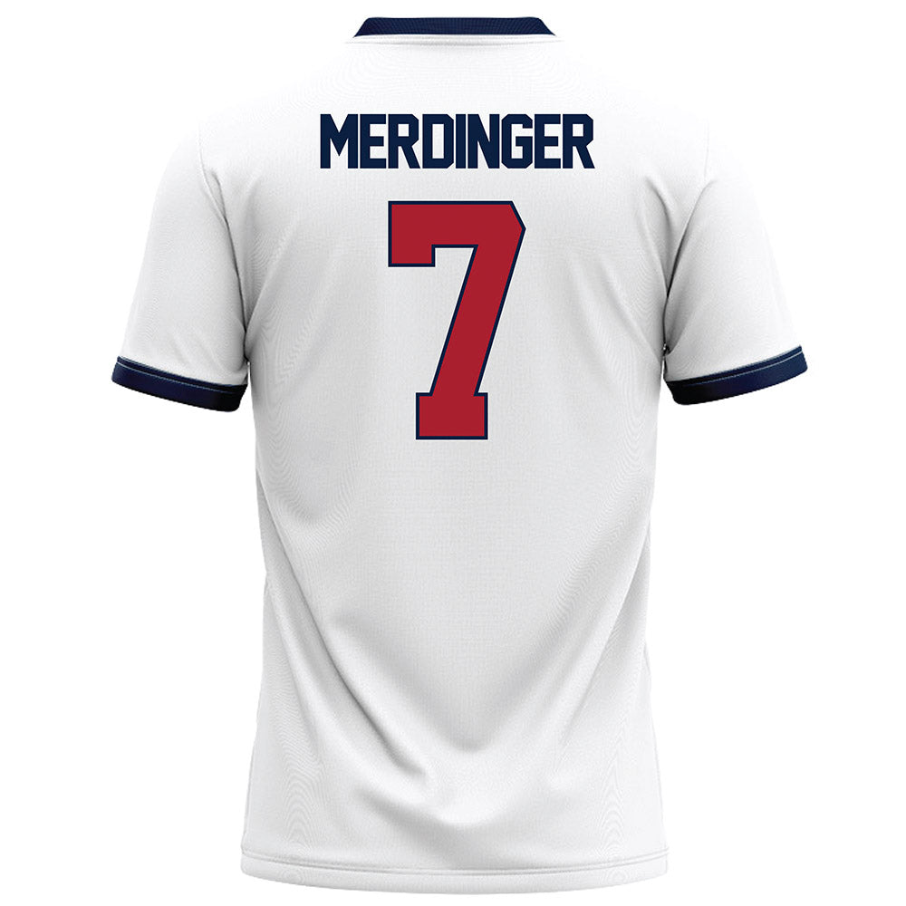 Liberty - NCAA Football : Michael Merdinger - White Football Jersey-1