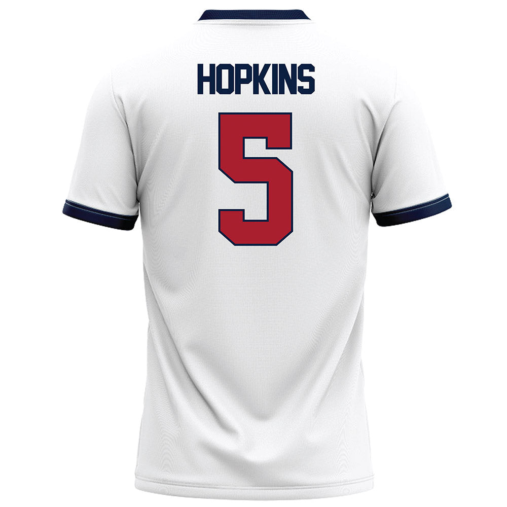 Liberty - NCAA Football : Elijah Hopkins - White Football Jersey
