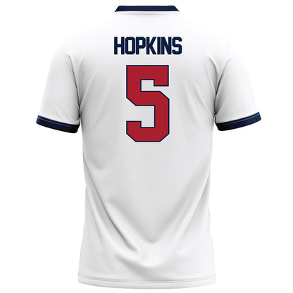 Liberty - NCAA Football : Elijah Hopkins - White Football Jersey
