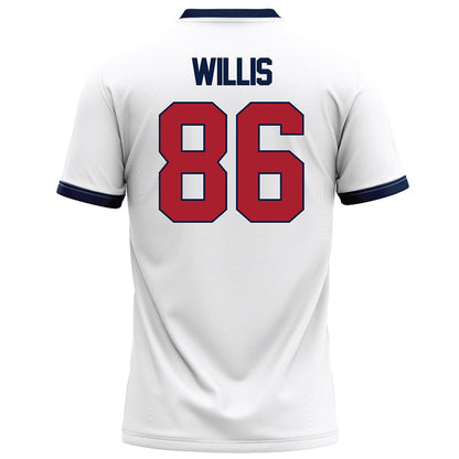 Liberty - NCAA Football : Caleb Willis - White Football Jersey