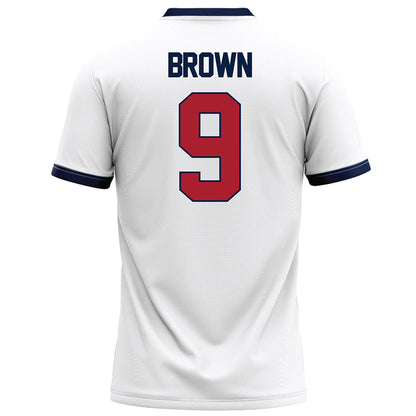 Liberty - NCAA Football : Jahmar Brown - White Football Jersey