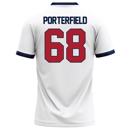 Liberty - NCAA Football : Hunter Porterfield - White Football Jersey