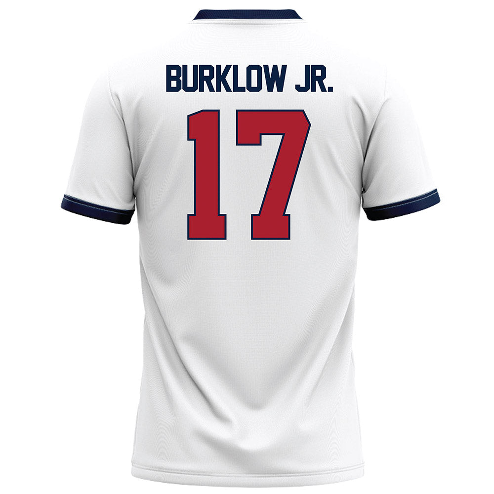 Liberty - NCAA Football : Bo Burklow Jr. - White Football Jersey-1