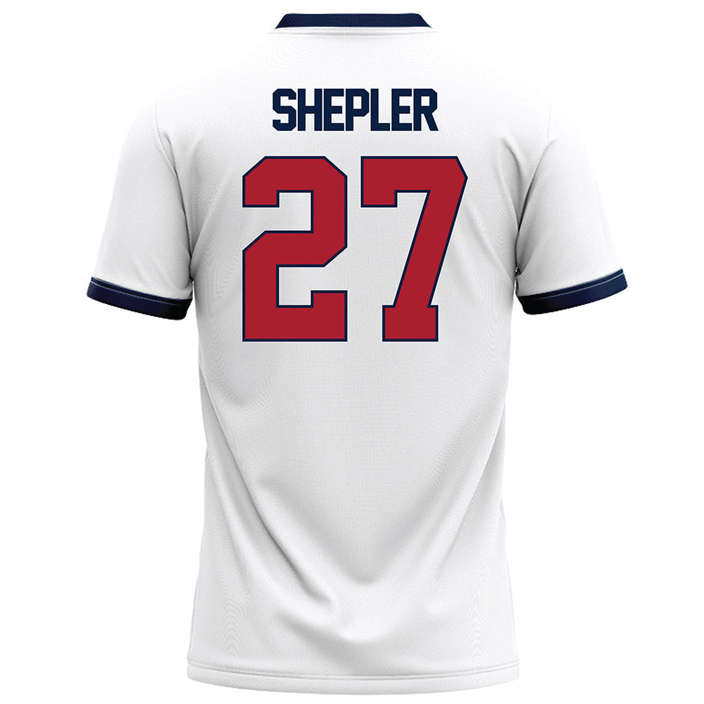 Liberty - NCAA Football : Clay Shepler - White Football Jersey