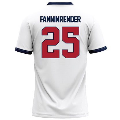 Liberty - NCAA Football : Malachi Fannin-Render - White Football Jersey-1