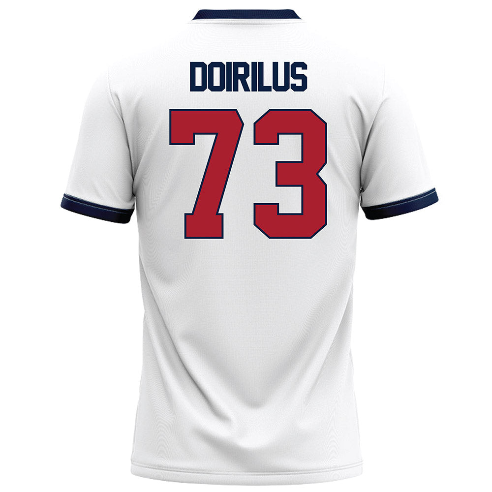 Liberty - NCAA Football : Curtis Doirilus - White Football Jersey-1