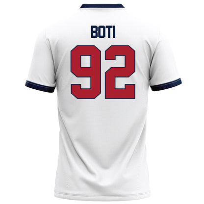 Liberty - NCAA Football : Chris Boti - White Football Jersey