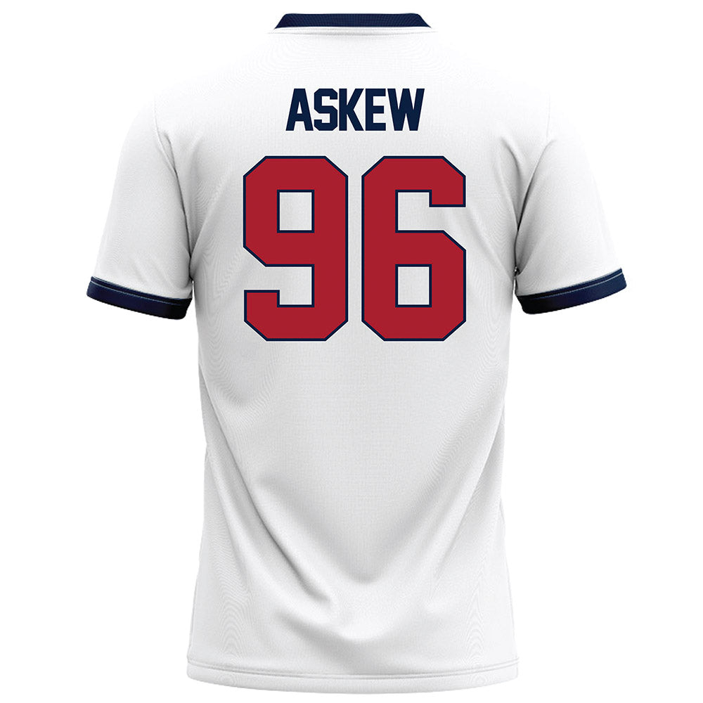 Liberty - NCAA Football : Gavin Askew - White Football Jersey-1