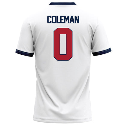 Liberty - NCAA Football : Jaylon Coleman - White Football Jersey-1