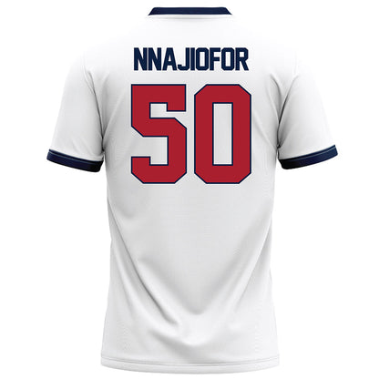 Liberty - NCAA Football : Esom Nnajiofor - White Football Jersey