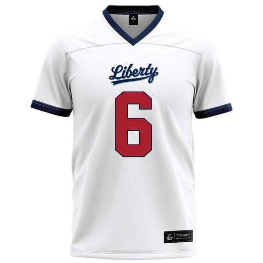 Liberty - NCAA Football : Christian Bodnar - White Football Jersey-0