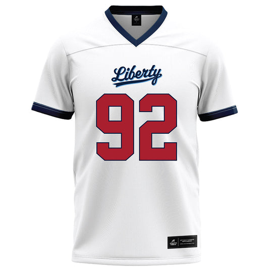 Liberty - NCAA Football : Chris Boti - White Football Jersey