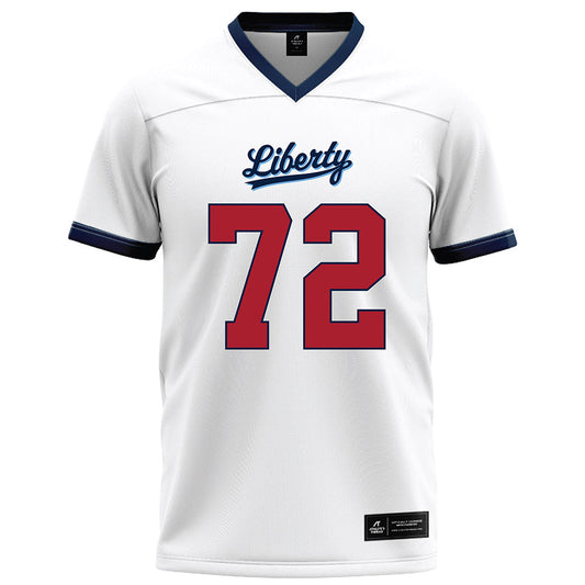 Liberty - NCAA Football : Seth Ellsmore - White Football Jersey