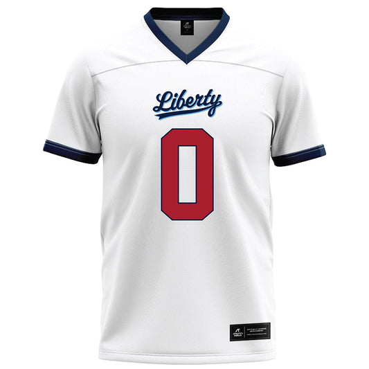 Liberty - NCAA Football : Jalon Rock - White Football Jersey-0