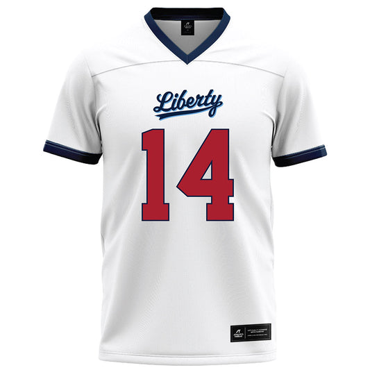 Liberty - NCAA Football : Eli Auguste - White Football Jersey