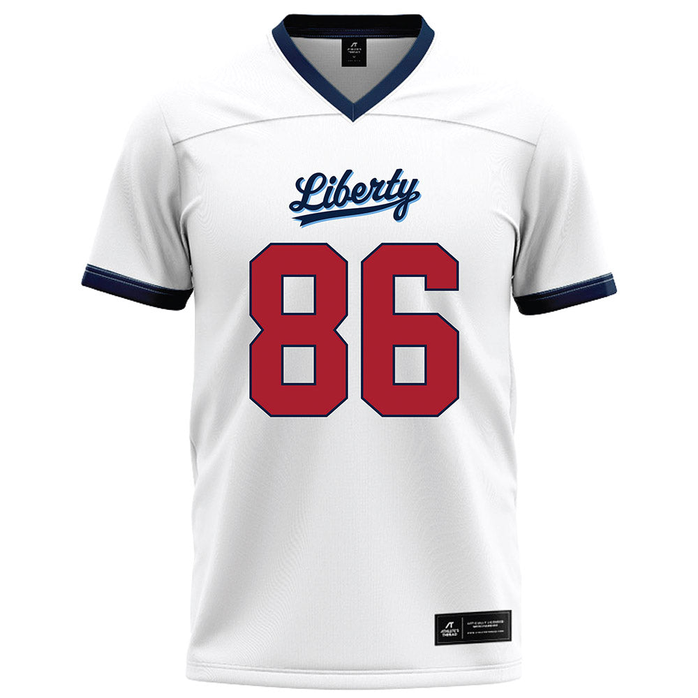 Liberty - NCAA Football : Caleb Willis - White Football Jersey