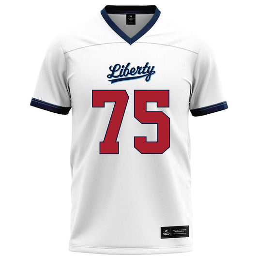 Liberty - NCAA Football : Jack Tucker - White Football Jersey